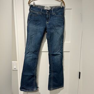 Women’s Ariat R.E.A.L. Mid Rise Boot Cut Jean Spitfire
Size 30R